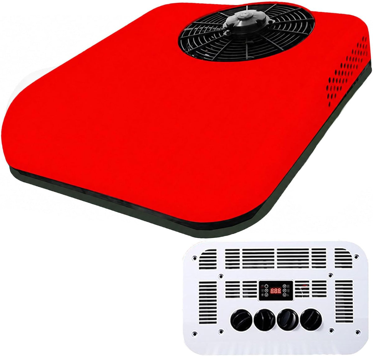GmhXylophyte épilateur à lumière pulsée, 68,5 cm × 68 cm × 14,5 cm, 850 W, 24 V / 12 V, à partir de 20 dB, 12v, Blanc/Rouge
