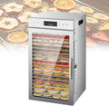 vanenferse déshydrateur alimentaire, 400 W/800 W, acier inoxydable, Argenté