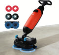 JIYINGHUI Nettoyants sol, 430 x 360 x 1 160 mm, 65-73 dB, 43 Cm, 240 TR/Min, Rouge, Autolaveuse Professionnelle 4 en 1