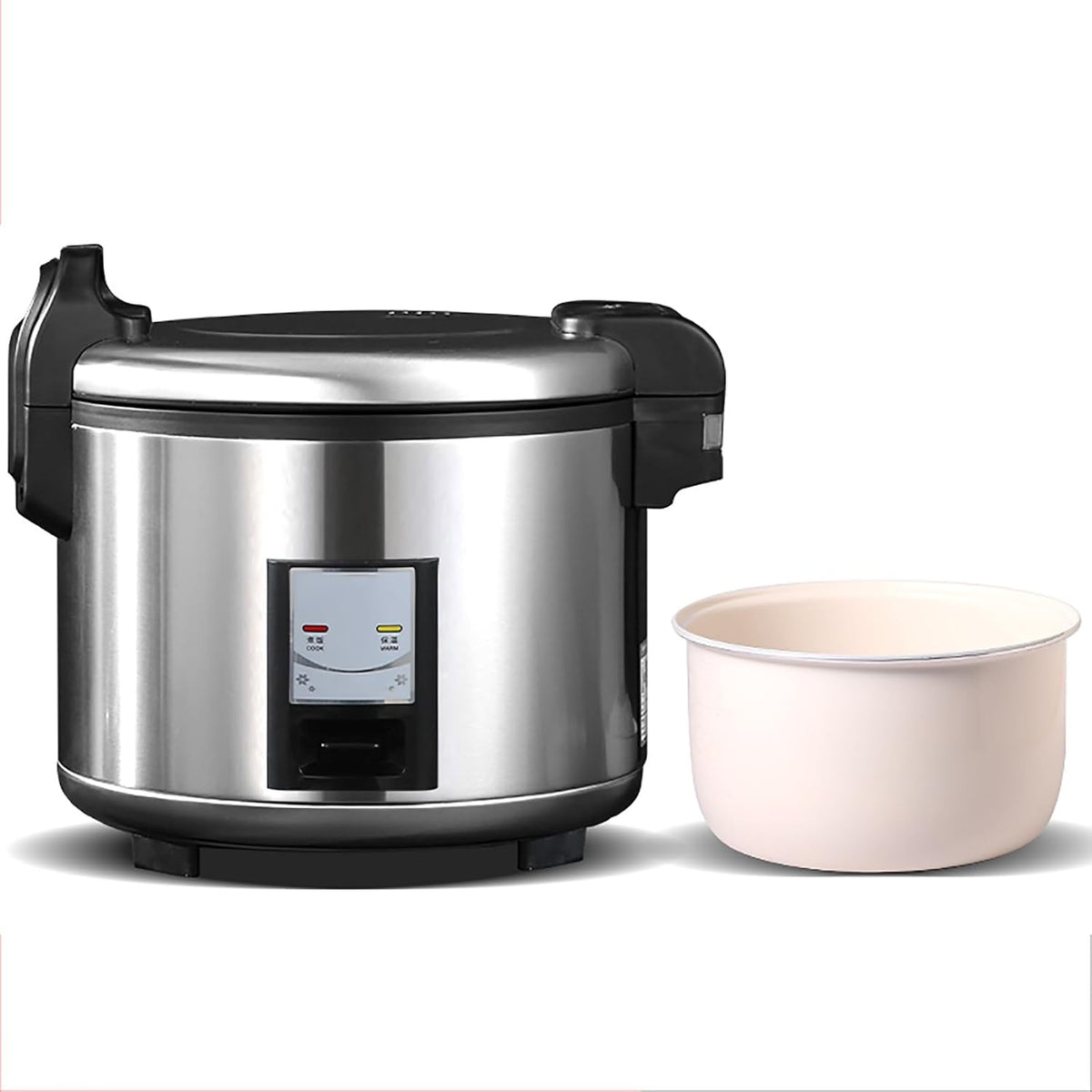 SaryEdge Cuiseurs à riz, 8 L (9-15 personnes) 1300 W, 8 L, 1300 W, 8 L, 1300 W, Argenté, Cuiseur à Riz Professionnel