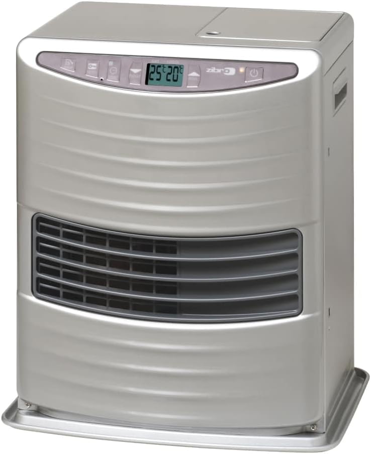 Zibro Appareils de chauffage au kérosène, 800 - 3000 Watt., 48 m, 3000 W, Gris, Réchaud électronique portable