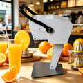 LHQYA Machines à eau pétillante et sodas, 48 W, Argenté, Extraction Rapide du Jus en 10 Secondes, Idéal pour Les Commerces Et Les Particuliers