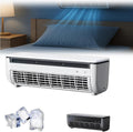 bureau Climatiseur, Blanc, mural de chargement sans fil, ventilateur de refroidissement portable pour cuisine