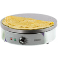 Casselin Crêpières, H 130 mm, Ø420 mm, 2 700 W / 230 V, Noir, CCR40E - Crêpière ronde 40 électrique
