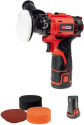 KS TOOLS polisseuse, 12 V, Noir, 515.4760F sur batterie avec accessoires, sur batterie avec accessoires