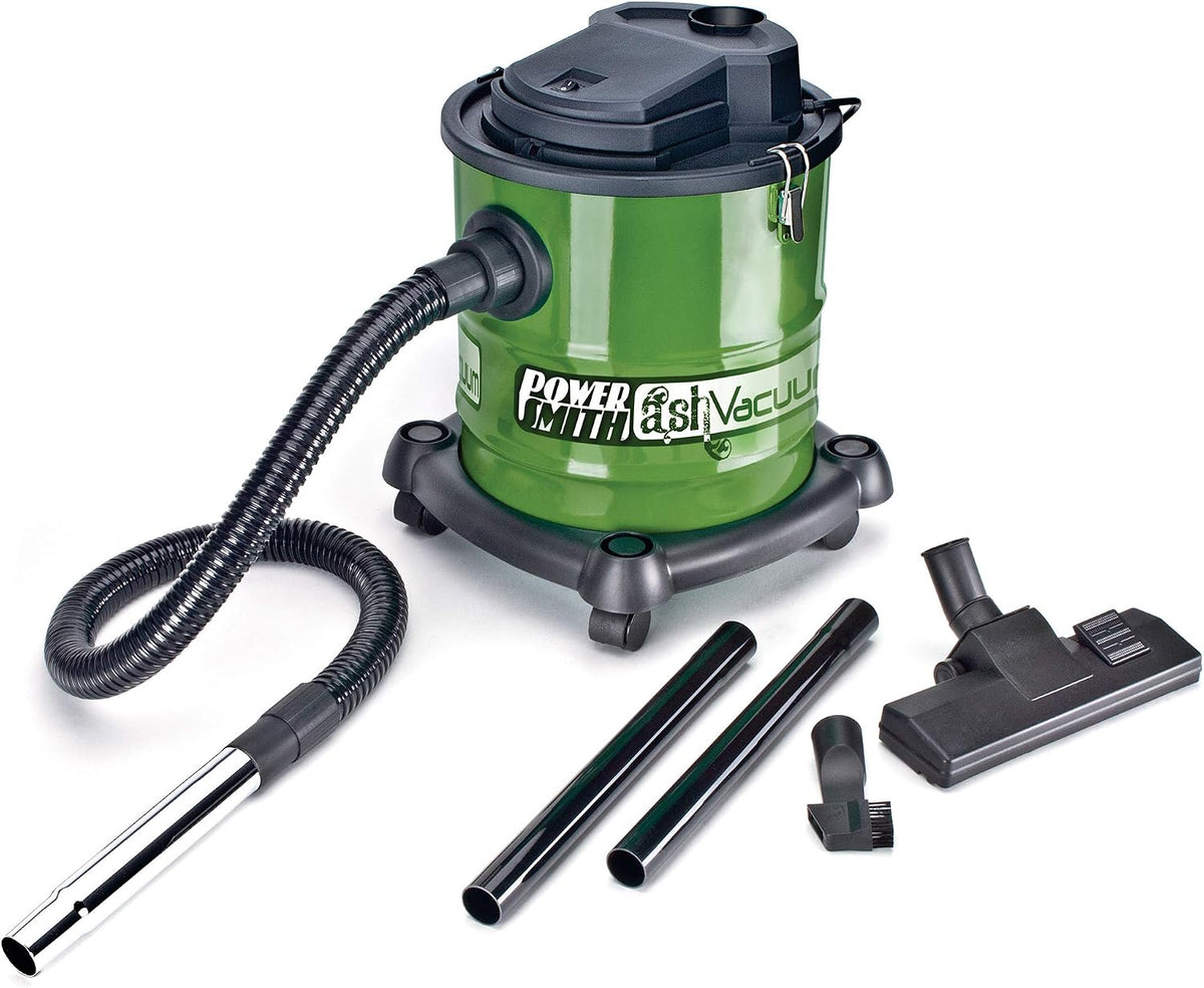PowerSmith Aspirateurs traîneaux, Vert/Noir, PAVC101 Aspirateur à cendres de 10 A