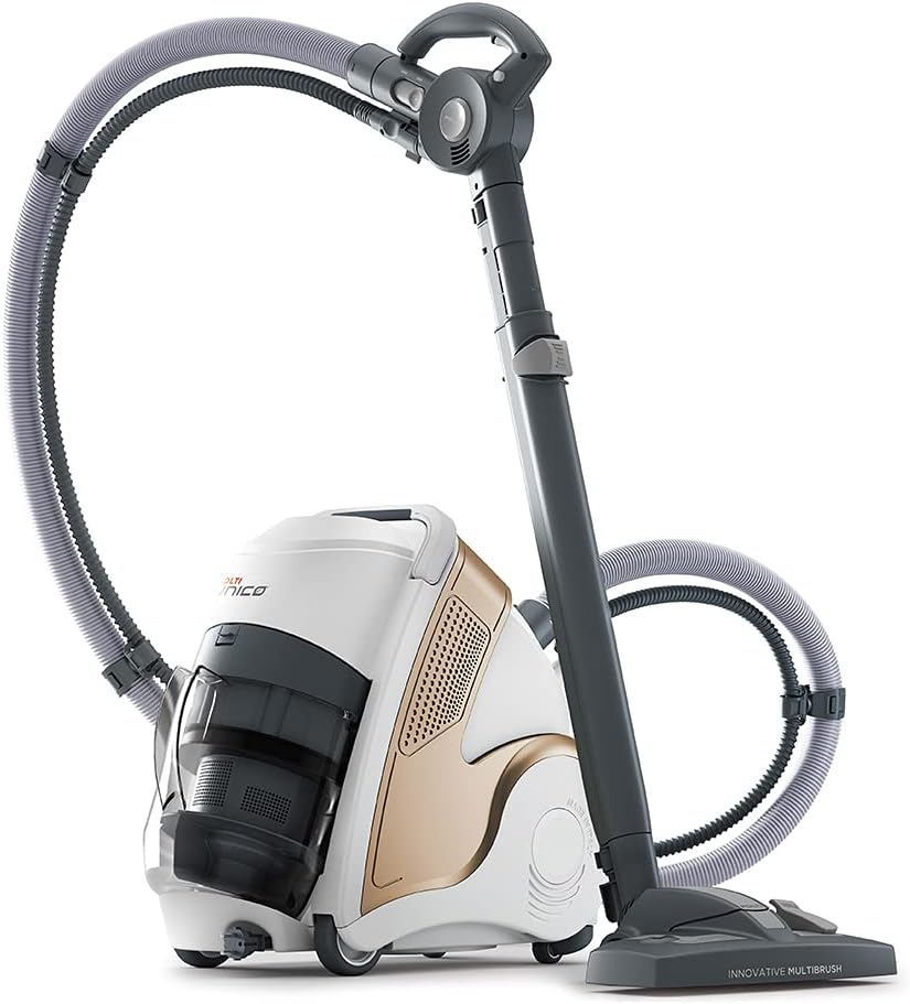Polti Aspirateurs traîneaux, 2200 W, Blanc, Unico MCV85 Total Clean and Turbo, Aspirateur Multifonction 3-en-1