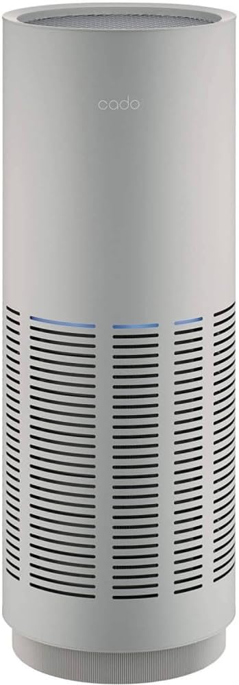 Cado purificateur d'air, 24,2 x 65,2 cm, Blanc, - connecté Leaf 320i wifi * - - #949ba5