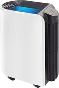 ZMJGLL déshumidificateur, 2 L, Blanc, Petit Silencieux, Portable avec contrôle à Distance Via Application, séchage auxiliaire du Linge