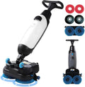 ZHLINGQ Nettoyants sol, 43 Cm, 1200 M, Blanc, Autolaveuse électrique, Mini Machine De Nettoyage De Sols Avec Une Largeur De Nettoyage