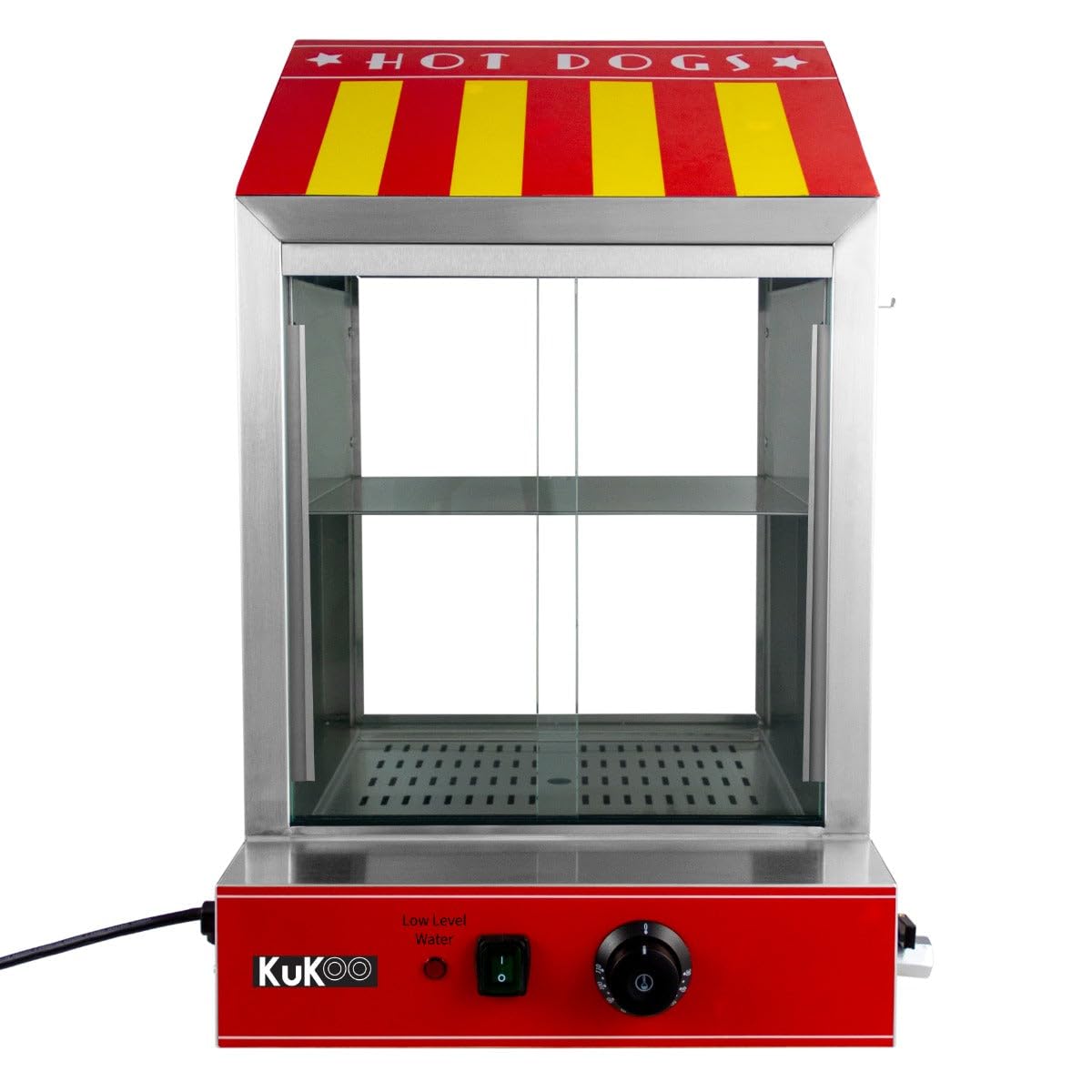 KuKoo Appareils à hot dog, 2000 W, Argenté