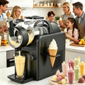 ZXSYYDS Machines à granité, 429 × 190 × 399 mm, 2 litres, 185 W, Noir, Machine à Granités 5 en 1, sans Glace