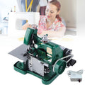 LMgalxion surjeteuse, 255 × 210 × 270 mm, 250w, 3.2 mm, Vert, Professionnelle 3 Fils à Cadre Métallique, 3000 Points/Min
