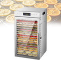 vanenferse déshydrateur alimentaire, 400 W/800 W, acier inoxydable, Argenté, Professionnel en Acier Inoxydable