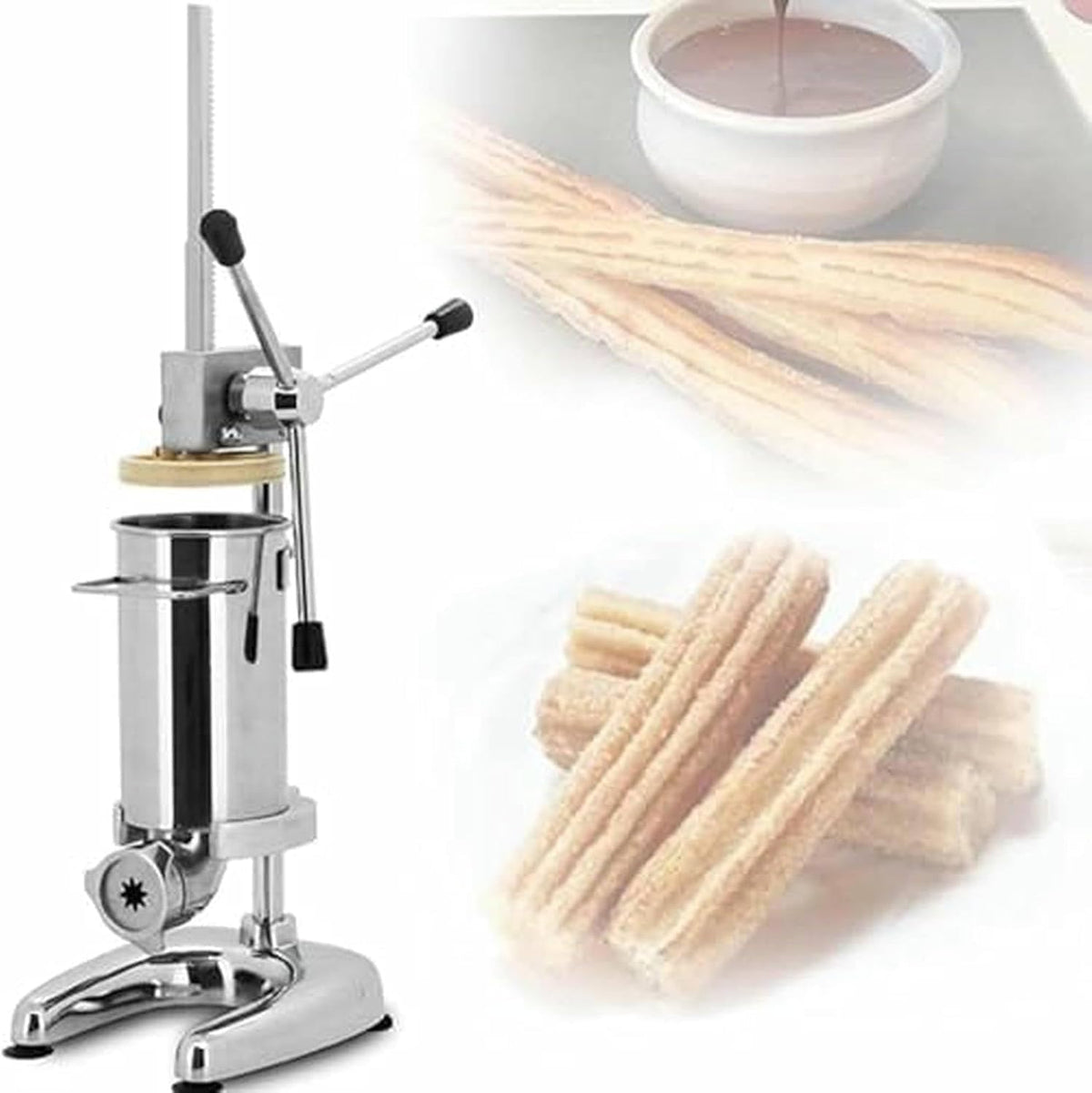 ZXINXIN Machines à donuts, 190 x 23 x 83 cm / 7,48 x 9,05 x 32,67 pouces, 2 L / 3 L, 2 L, 3 L, Acier inoxydable, Argenté