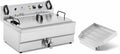 Royal Catering Friteuses, 30 l, 23 L, 230 V, Noir, Friteuse à Beignets, Snacks et Food Trucks
