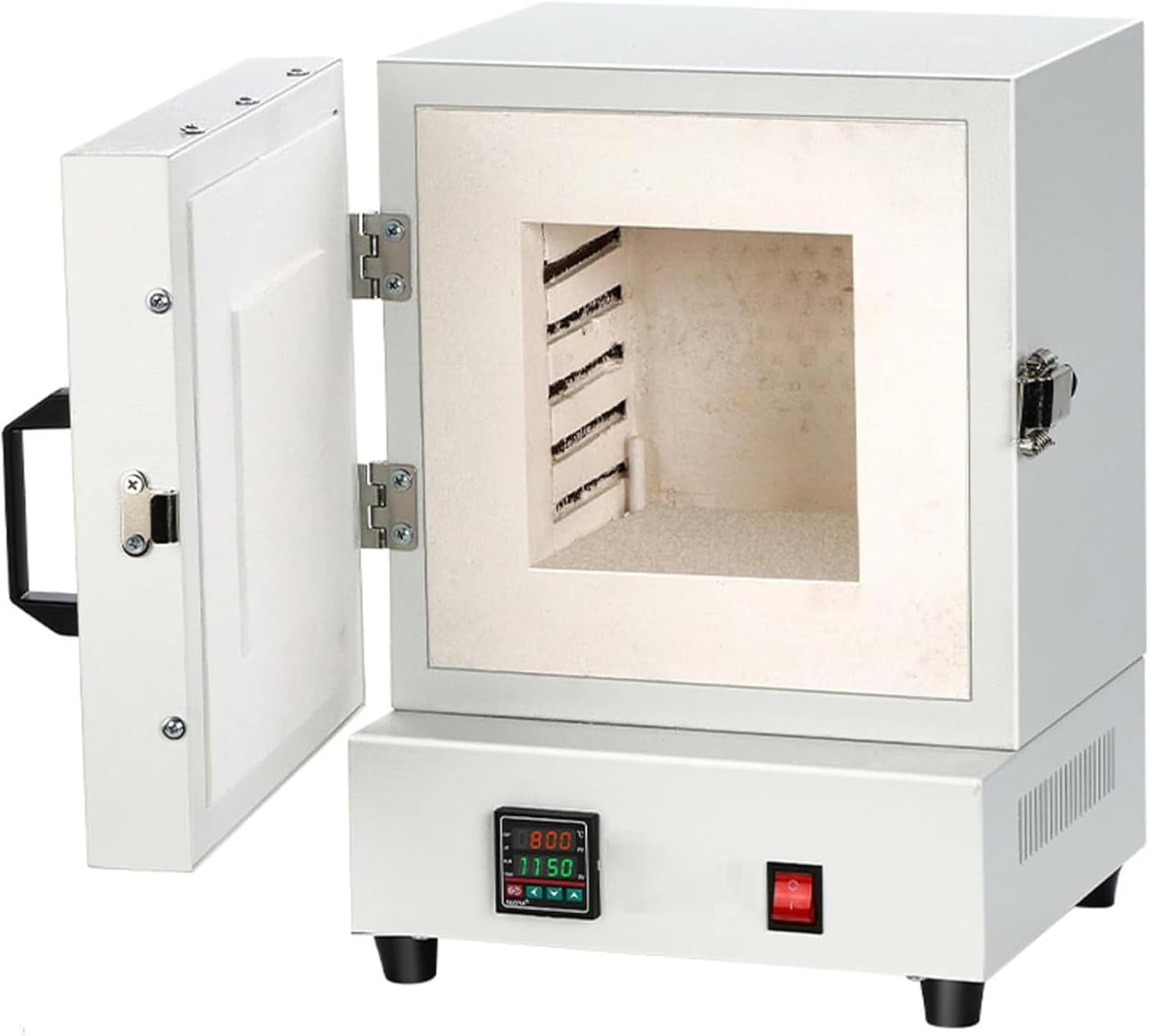 Four Pièces et accessoires pour appareils professionnels, 2000 W, Noir/Argenté, électrique compact 1150 °C pour la fabrication de bijoux