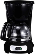 YNIYUJKL machine à café, 16 cm × 19,8 cm × 25 cm., 5 tasses maximum., 650 W., Noir/Argenté, À Grains, Machines À Capsules De Café