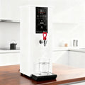 ZyKnaurral distributeur d'eau chaude, 1000 W, 25 L, Blanc, Professionnel, Chauffe-Eau à Chauffage Progressif