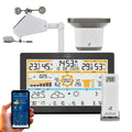 TFA Dostmann Indicateurs de température, (L) 228 x (l) 28 (89) x (H) 87 (85) mm, plastique, Noir, Station météo sans fil TFA.me ID-05