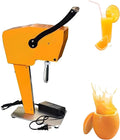 LHQYA centrifugeuse, 210 x 297 x 535 mm, Orange, Extracteur De Jus Professionnel, Extracteur De Jus d' avec Vide-Pomme Et Doubles Lames
