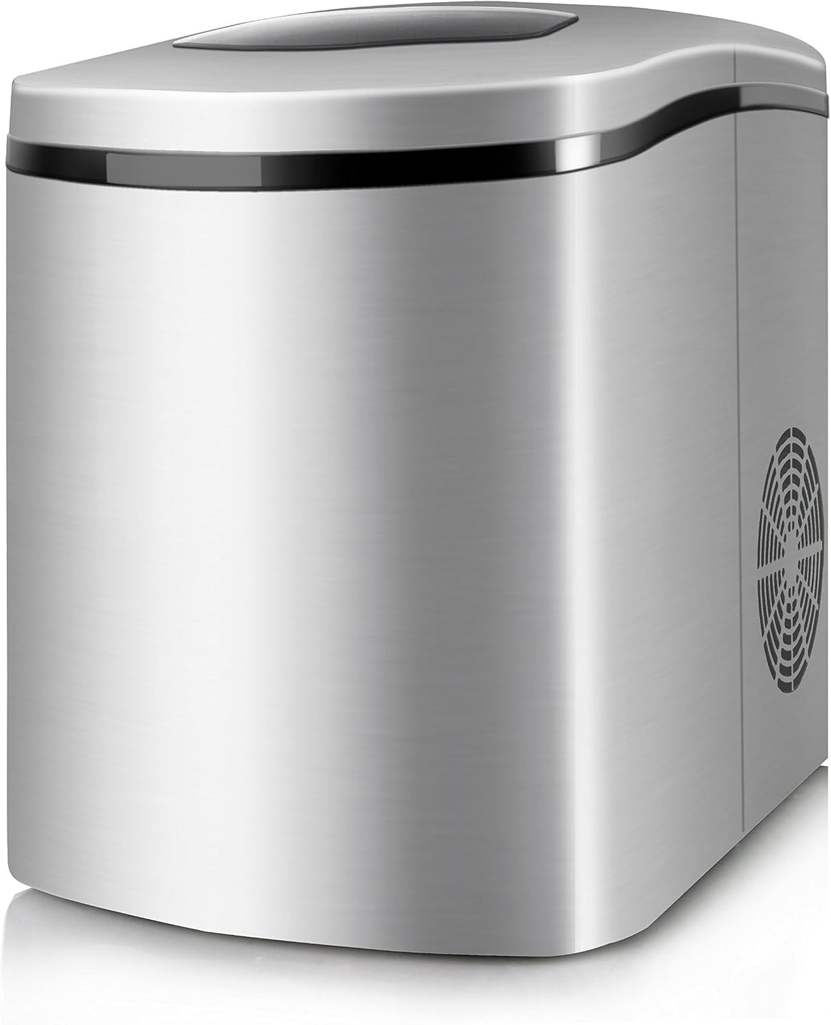 TAURUS machine à glaçons, 150 W, 15 kg, 1,7 L, Noir, MG12 Legend, Élégant et fonctionnel, par jour, Réservoir