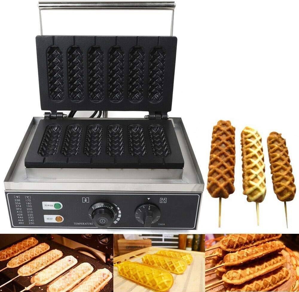 MOXAC gaufrier, 1550 W, Noir