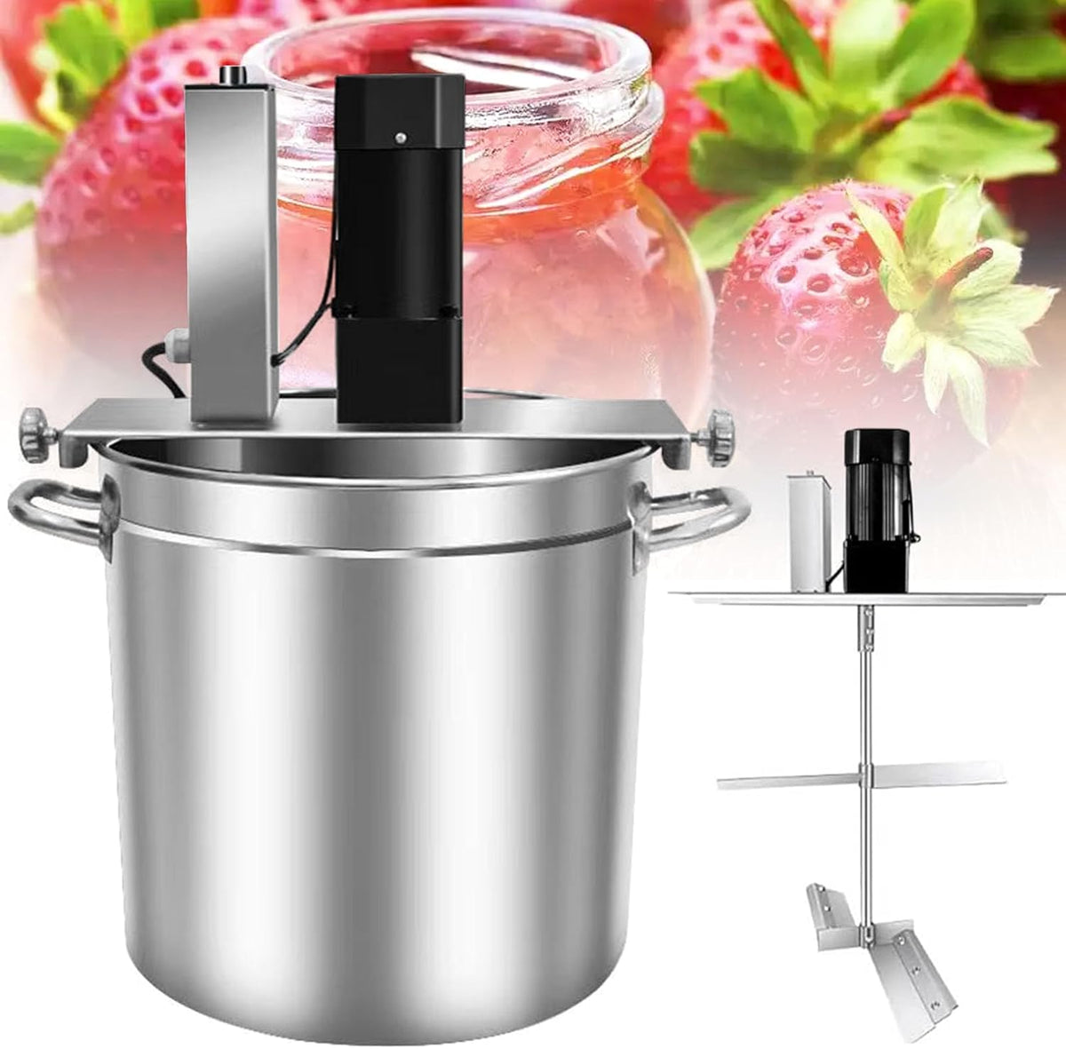 YXZYFPP robot pâtissier, 15 L, 25 L, 40 L, Noir, Professionnel / /, Automatique avec 4 Lames et racleur, assaisonnements pour (Size_Name )
