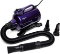 shernbao Articles de bain et de douche, Noir, Sèche-Cheveux pour Chien Séchoir Animaux Pulseur à Haute Vitesse pour Chien