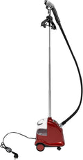 DSYOGX défroisseur vapeur, 2200 W., 220-240 V, 50-60 Hz, 200 W, 12 m, plastique, cuivre, aluminium, alliage d'aluminium de titane., noir, argent/rouge