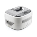 LifeBasis Fournitures pour le nettoyage du laboratoire, 2.5 L, Argenté, Nettoyeur Ultrasons, Bac Ultrasons avec 1-30 Minutes Réglable