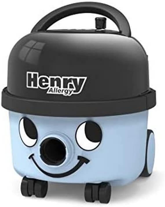 NUMATIC Aspirateurs traîneaux, 620 W, Bleu, Henry Allergy HVA160-11, Aspirateur, 72 décibeles