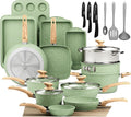 DishDelight batterie de cuisine, fabriqué en aluminium de haute qualité, Transparent