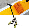 HELCEKOU Outils de traçage, 7 m, Noir, Applicateur de ruban adhésif pour marquage au sol/peinture au pistolet