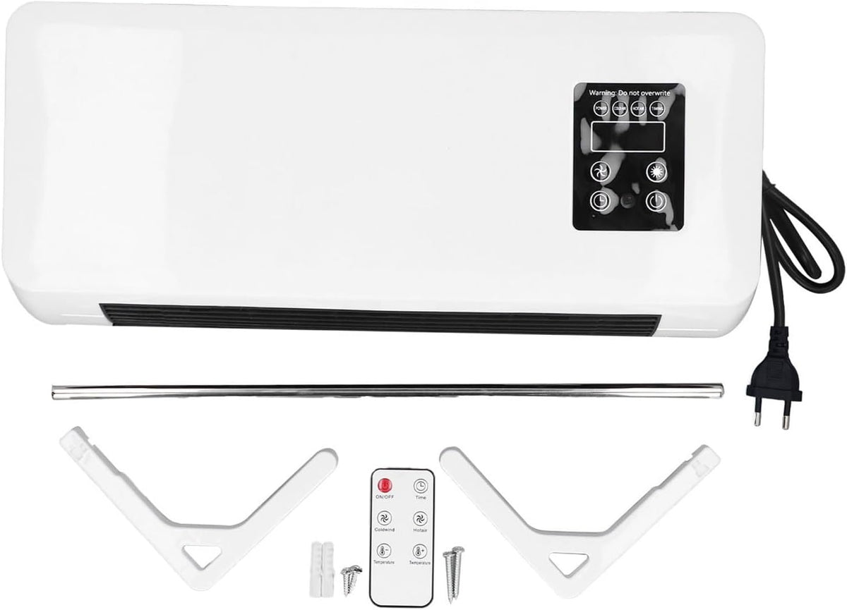 climatiseur portable Chauffage, env. 41,5 x 17 cm / 16,34 x 6,69 pouces, 250 V, Blanc, rapide réglable for chambre à coucher