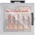 Hurrylying déshydrateur alimentaire, LT-85., 46,5 x 40 x 38 cm., 42,5 l., 55 dB., 1000 W, acier inoxydable, silicone., argenté