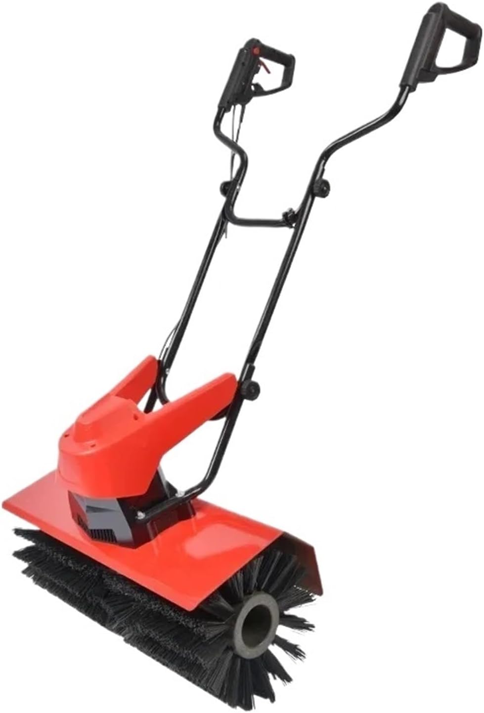 HIJYMNZPQ Balais, Noir, Balayeuse Professionnelle for Gazon Artificiel, Électrique for Pelouse Nettoyage Puissant