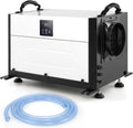 RELAX4LIFE déshumidificateur, 58 x 38 x 36 cm (L x l x H), ≤58 dB, 74 L, Métal, ABS, Bleu/Blanc, Commercial /J