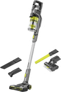 RYOBI aspirateur balai sans fil, 18 V, 820 L, 600 ML, 24 cm, Noir, 1 suceur Plat (sans Batterie)