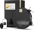 MOVA robot aspirateur, Noir, S70 Ultra Roller Laveur 32 000 Pa, HydroForce, navigation CovertSense, technologie AutoShield