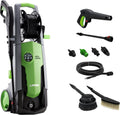 Lavor nettoyeur haute pression, 180 Bar, 510 l, Noir, Brosse Rotative et Fixe, Puissance Max, Débit /h Max