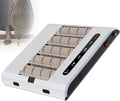 Machine bureau, 350 x 353 x 53 mm., 12 V., 55-55 dB., Noir, de nettoyage électrique de semelle de chaussures
