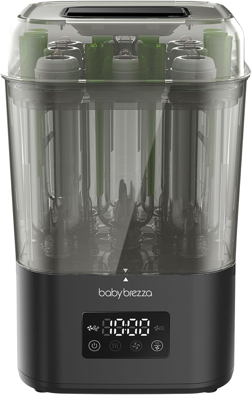 Baby Brezza Stérilisateurs, Noir, - Stérilisateur biberons SuperQuick Sterilizer Dryer 10 minutes
