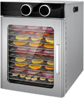 FgdVrelnor déshydrateur alimentaire, 31,7 x 43,2 x 39,5 cm, 800 W, Argenté, Professionnel, Acier Inoxydable