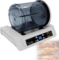Pfps Bains-marie sous vide, 33 × 24 × 25 cm, 5 L, 5 litres, AS transparent et respectueux de l'environnement, Noir, Marineuse sous Vide à Tambour