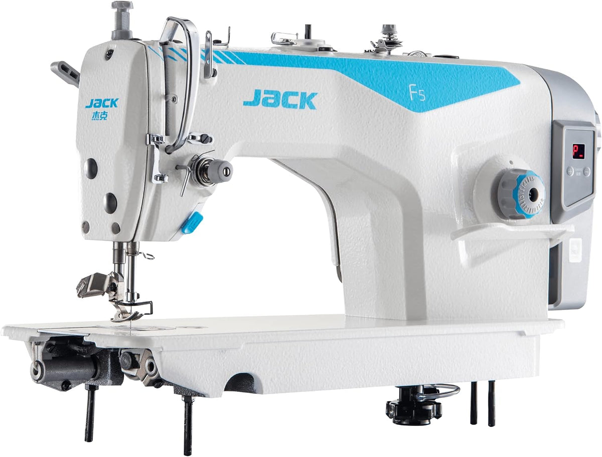 Konsew machine à coudre, Noir, Jack F 5 industrielle à entraînement direct et à point noué