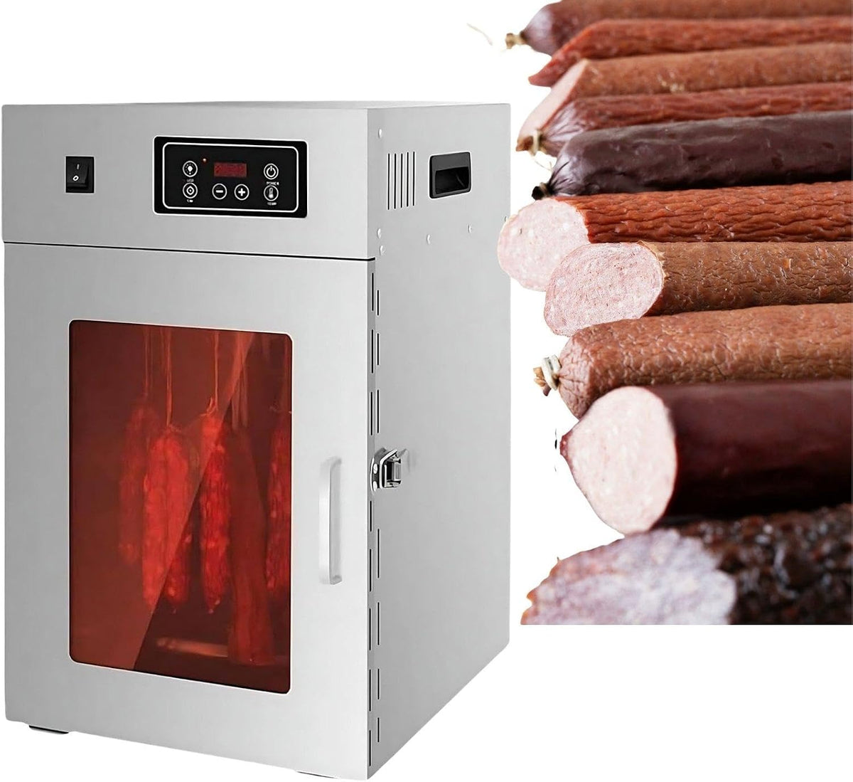 ForestWhisks déshydrateur alimentaire, 15KG, Argenté, Deshydrateur Alimentaire Professi Commercial Dehydrator