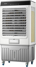 MESCXTY climatiseur portable, 50 L - 50 x 37 x 88 cm ; 55 L - 60 x 42 x 102 cm, 150 W/200 W, 50 L, ABS de haute qualité, Blanc, Climatiseur mobile