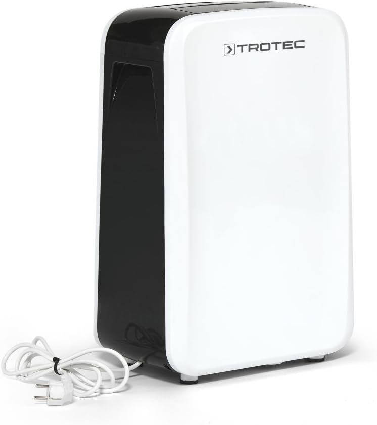 TROTEC déshumidificateur, 24 l, 50 m, Blanc, TTK 71 E d'air, électrique, portable, absorbeur d'humidité, déshumidification max. /j