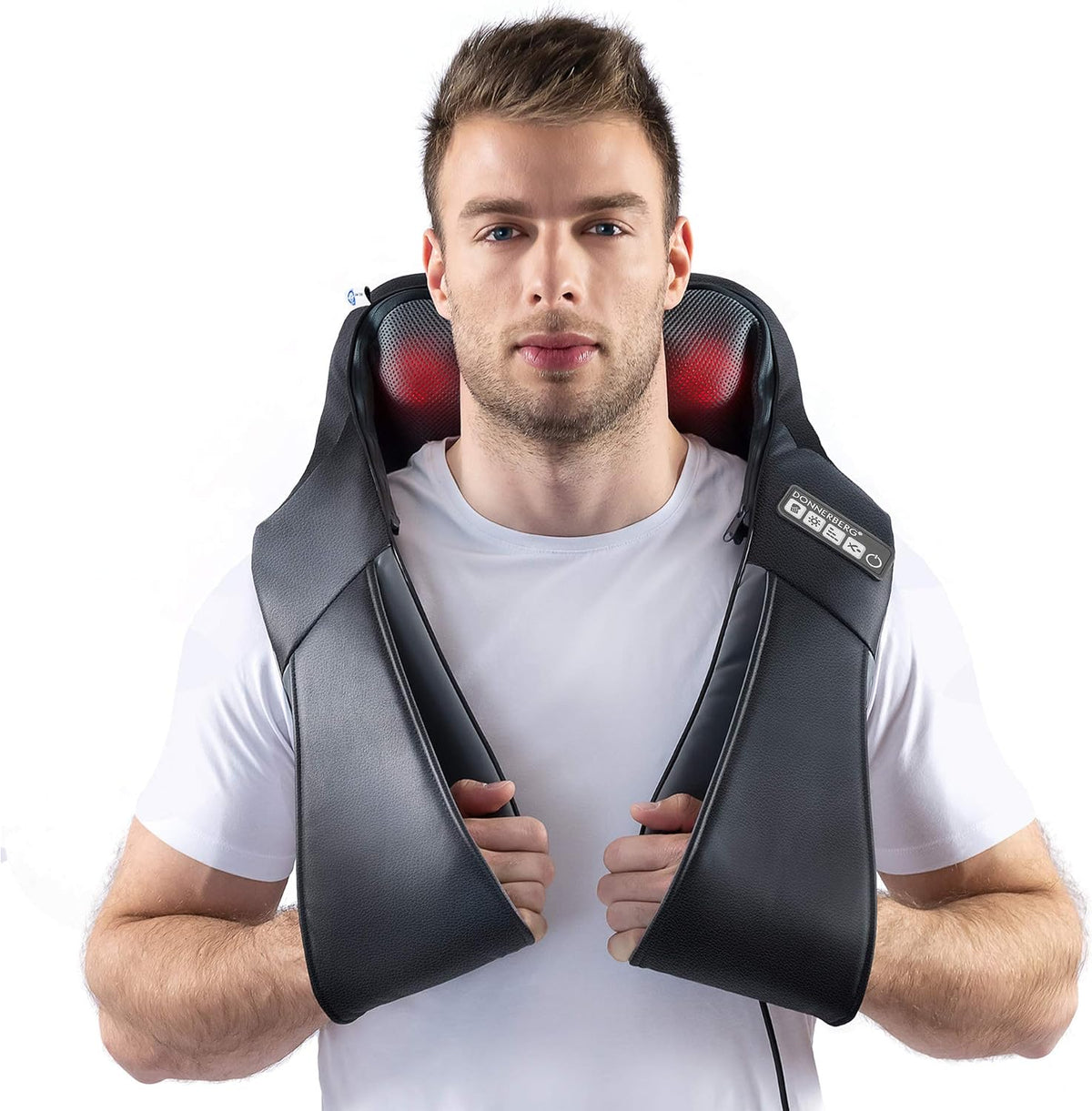 Donnerberg appareil de massage, Noir, ® Klopfy Masseur Dos & Trapèzes Shiatsu & Percussion Avec Chaleur